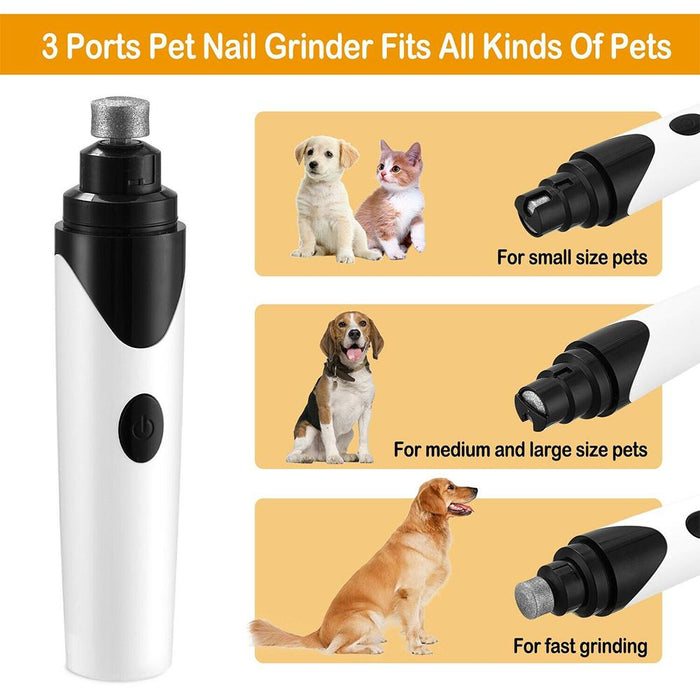 USB Rechargeable Automatic Nail Polisher and Grinder Grooming Manicure Machine_6