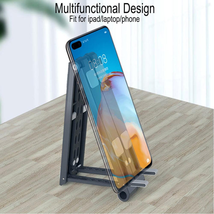 3-in-1 Multi-Function Folding Rack Bracket for Laptop Tablet and Phone Stand Holder_5