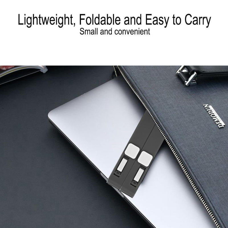 3-in-1 Multi-Function Folding Rack Bracket for Laptop Tablet and Phone Stand Holder_7