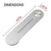 Laptop Side Mount Magnetic Mobile Holder Foldable Laptop Monitor Expansion Bracket_4