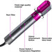 5-in-1 Hot Air Brush Hair Volumizer Straightener and Curler Hair Styling Device_8
