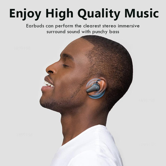 TWS Bluetooth 5.0 Binaural Wireless Noise Cancelling Sports Earbud with Mic and Charging Case_5