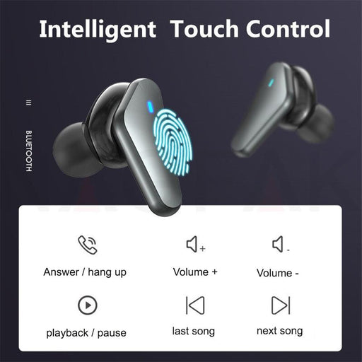 TWS Bluetooth 5.0 Binaural Wireless Noise Cancelling Sports Earbud with Mic and Charging Case_8