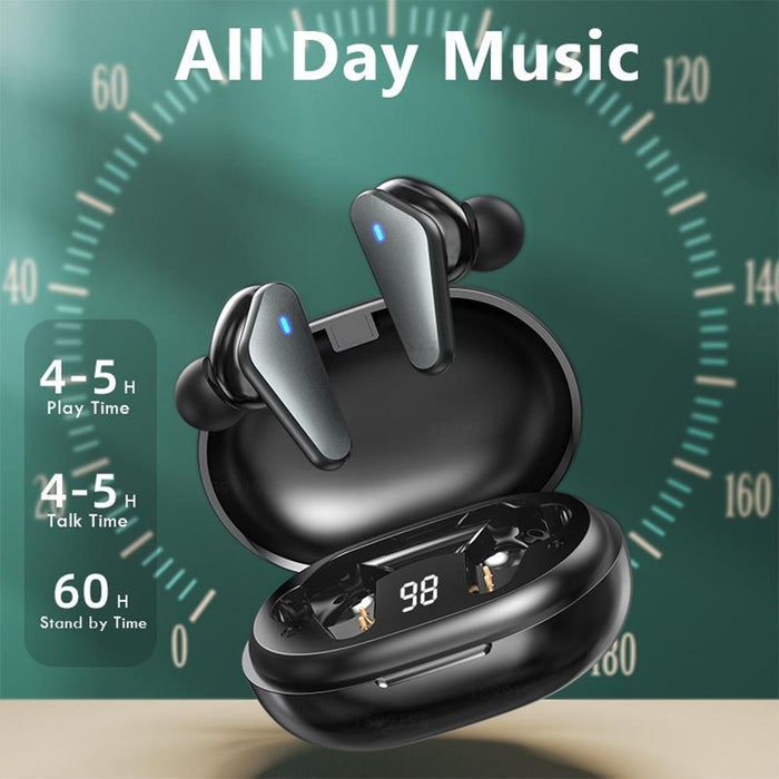 TWS Bluetooth 5.0 Binaural Wireless Noise Cancelling Sports Earbud with Mic and Charging Case_12