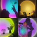 LED Sunset Sunlight and Rainbow Night Light Projector Lamp for Bedroom Home and Office_7