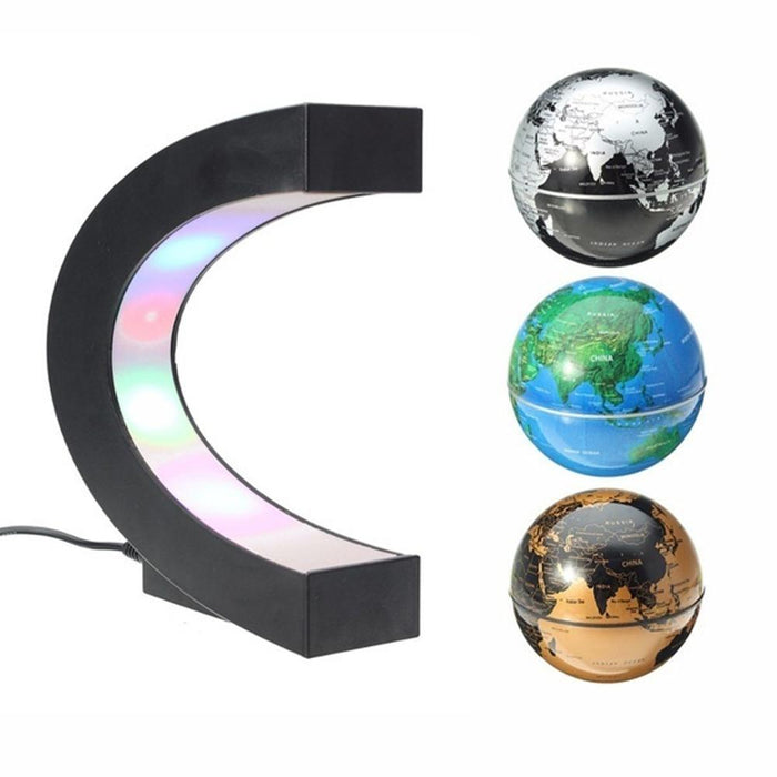 C- Shaped Magnetic Levitation Globe for Desk Table and Home Decoration_5