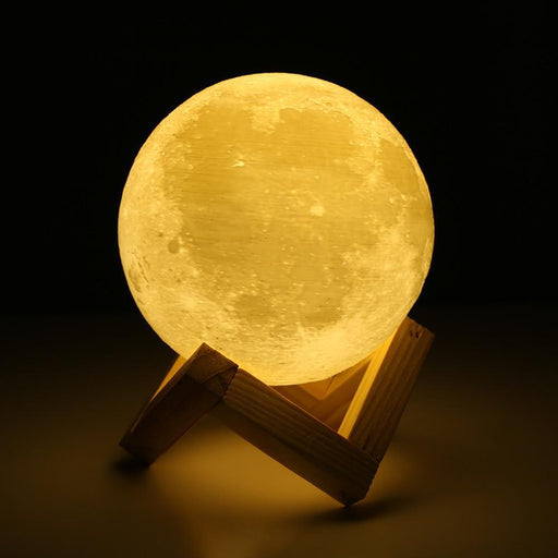 3D Printed Moonlight Lamp in 16 Colors with Remote Control for Bedroom and Home Decoration_9