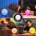 3D Printed Moonlight Lamp in 16 Colors with Remote Control for Bedroom and Home Decoration_4