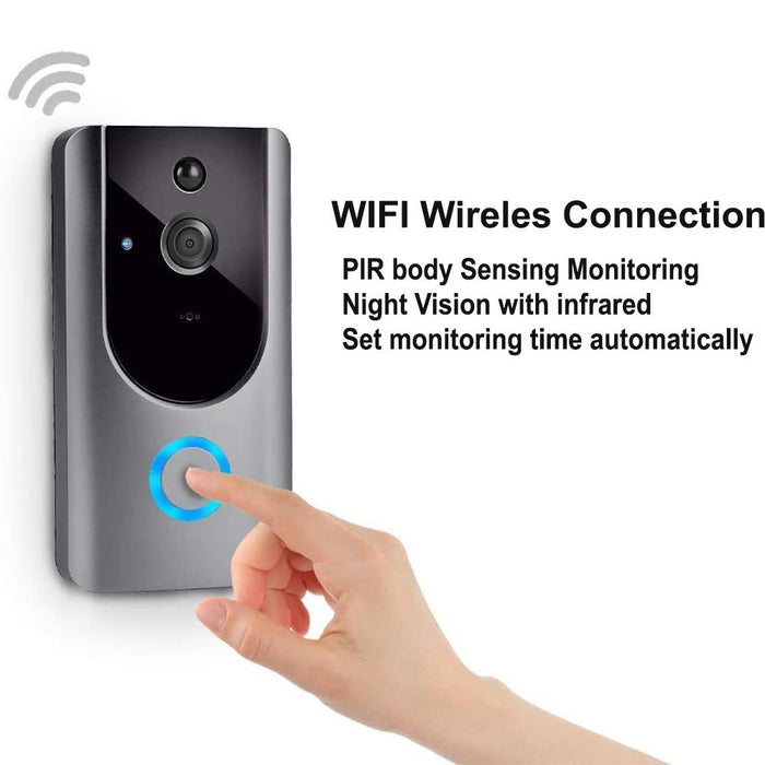 Smart Wireless Wi-Fi HD Video Doorbell for Home Protection and Home Security_12