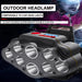 USB Rechargeable Outdoor Multi-Lights Strong Head Lamp for Extreme Outdoor Activities_8