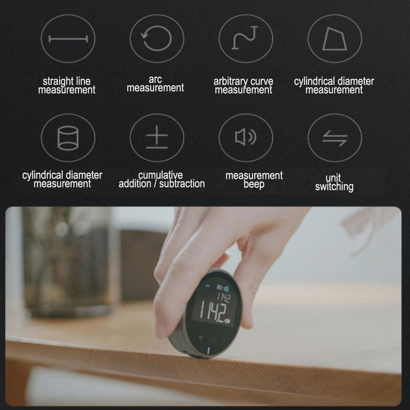 Multi-Surface Electronic Ruler Multi-Functional Measurement Tool with Digital Display_8