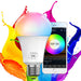 Wi-Fi Enabled 9W Color Changing Smart LED Light Bulb APP Ready_2