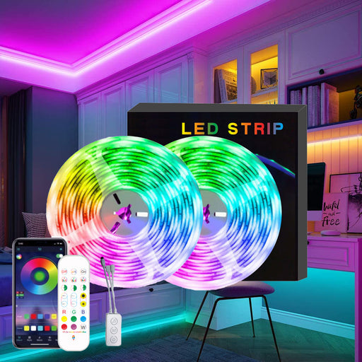 Remote Controlled Bluetooth Ready RGB LED Lights_1
