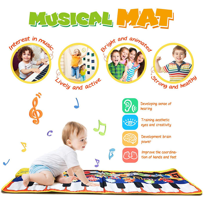 Musical Piano Mat Keyboard Music and Dance Mat_5
