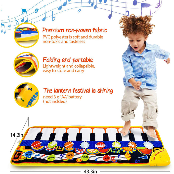 Musical Piano Mat Keyboard Music and Dance Mat_8
