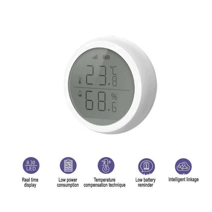 Smart Temperature and Humidity Sensor Wireless Detector_5