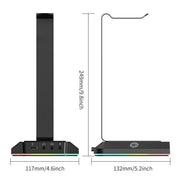 Gaming Headset Stand with 7.1 Surround Sound & USB Ports_5