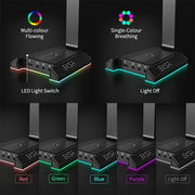 Gaming Headset Stand with 7.1 Surround Sound & USB Ports_8
