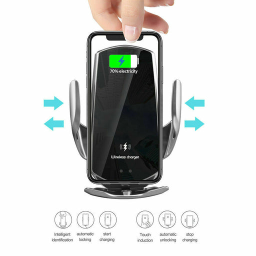 15W Q3 Wireless Car Mobile Phone Charger and Holder_11