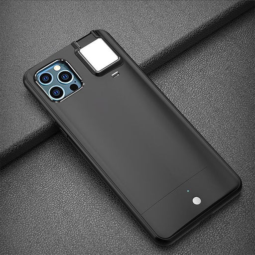 Mobile Phone Case for Apple Devices with LED Fill Light_11