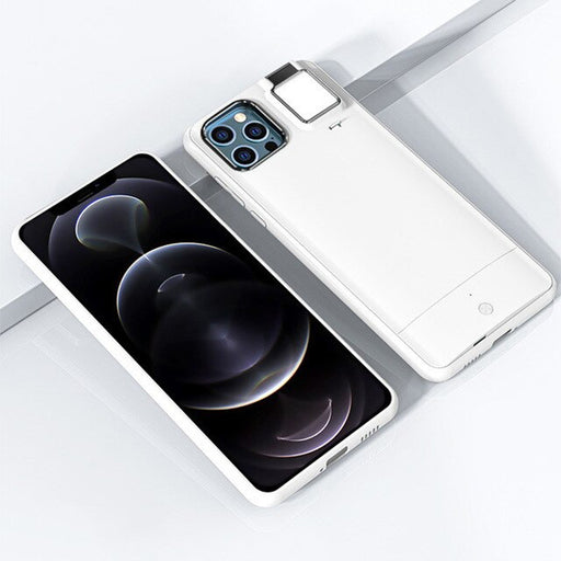 Mobile Phone Case for Apple Devices with LED Fill Light_16