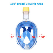 Full Face Dry Diving Mask Adult Silicone Snorkeling Suit_11