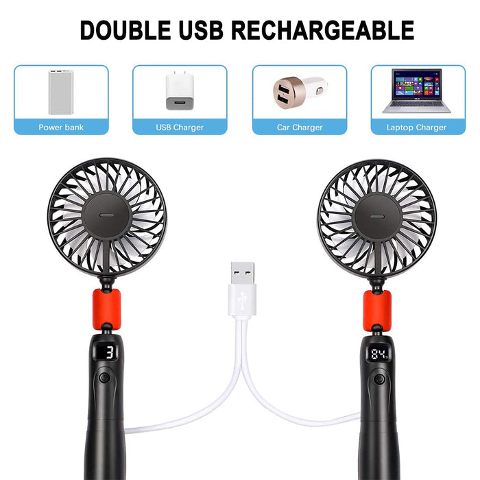 2-in-1 Portable Handheld and Hanging Neck Fan_3