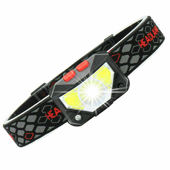 Bright Waterproof Rechargeable LED Head Lamp_4