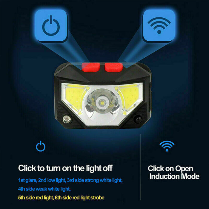 Bright Waterproof Rechargeable LED Head Lamp_1