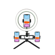 26cm Dual-Device Mount LED Fill Ring Light_0