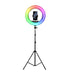 26cm RGB LED Selfie Ring Fill Light with Tripod_0