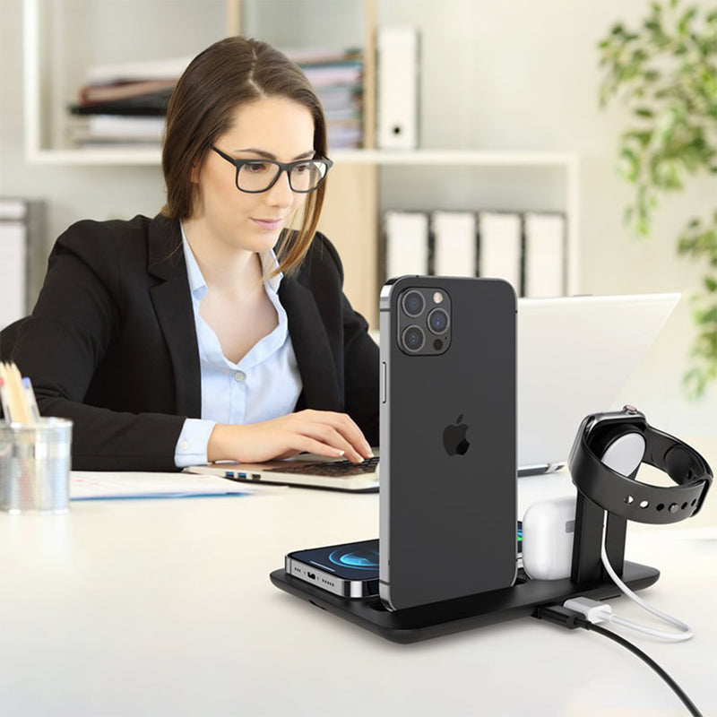 Multi-Function QI Enabled Wireless 3-in-1 Fast Charging Station_4