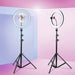 26cm Dimmable LED Selfie Ring Light with Tripod_4