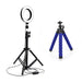 26cm Dimmable LED Selfie Ring Light with Tripod_12