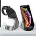 3-in-1 Wireless Vertical Stand Mobile Phone Watch and Headset Charger_5