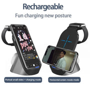 3-in-1 Wireless Vertical Stand Mobile Phone Watch and Headset Charger_3