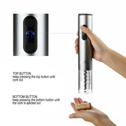 4-in-1 Electric Corkscrew Rechargeable Cordless Wine Bottle Opener_10