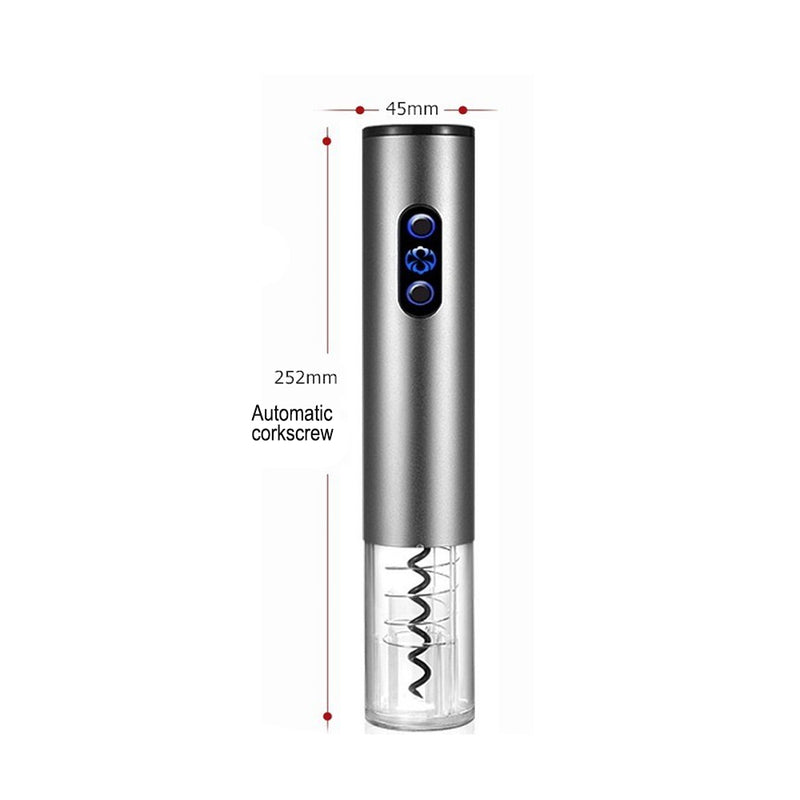 4-in-1 Electric Corkscrew Rechargeable Cordless Wine Bottle Opener_3