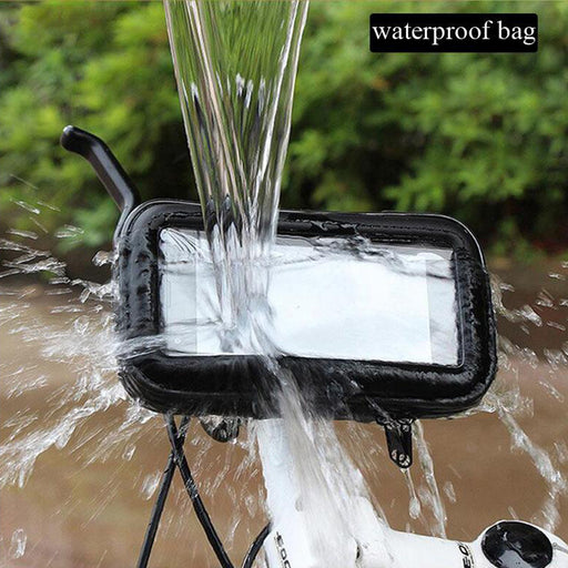 Waterproof Bike Handlebar Mobile Phone Holder for 6.3-inch Mobile Phones_1