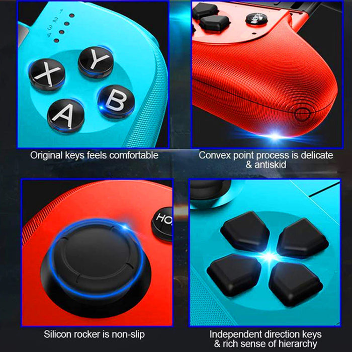 Rechargeable Wireless Bluetooth Gaming Pad Direct Play Joystick_11