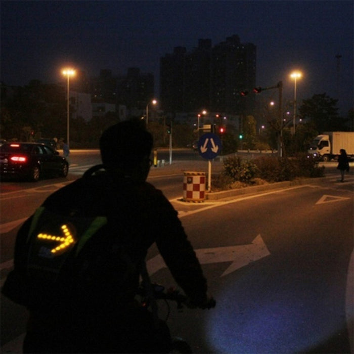 LED Signal Lighting Vest Wireless Safety Bike Signal Turning Light_4