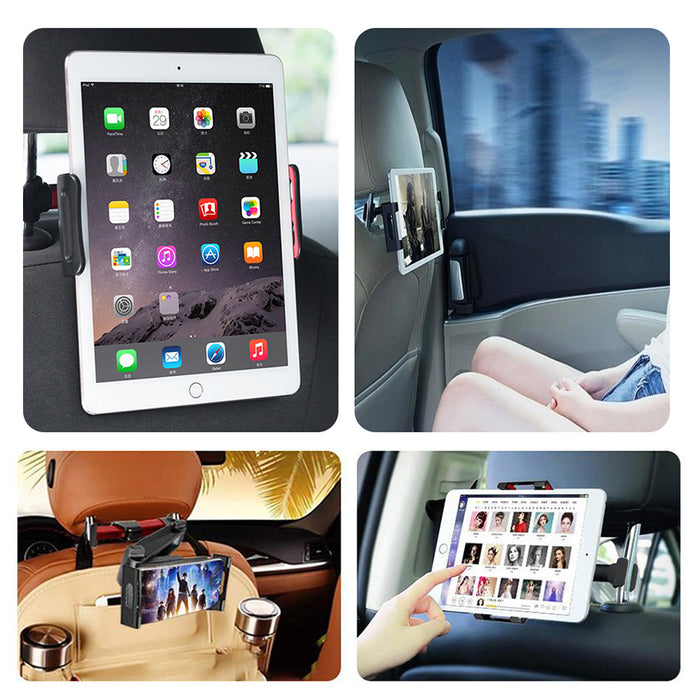 Universal Adjustable Angle Car Headrest Mobile Phone and Device Holder_3