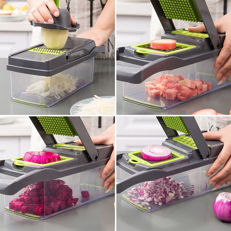 Multi-Functional Vegetable Ingredient Chopper Slicer Kitchen Tools_17