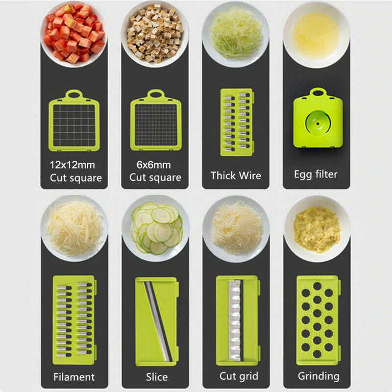 Multi-Functional Vegetable Ingredient Chopper Slicer Kitchen Tools_8