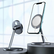 Aluminum Wireless Magnetic Mobile Phone Holder MagSafe Compatible_7