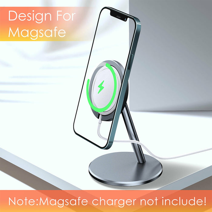 Aluminum Wireless Magnetic Mobile Phone Holder MagSafe Compatible_12