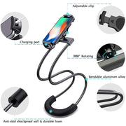 Adjustable Universal Neck Hanging Bracket Mobile Phone Lazy Holder_4