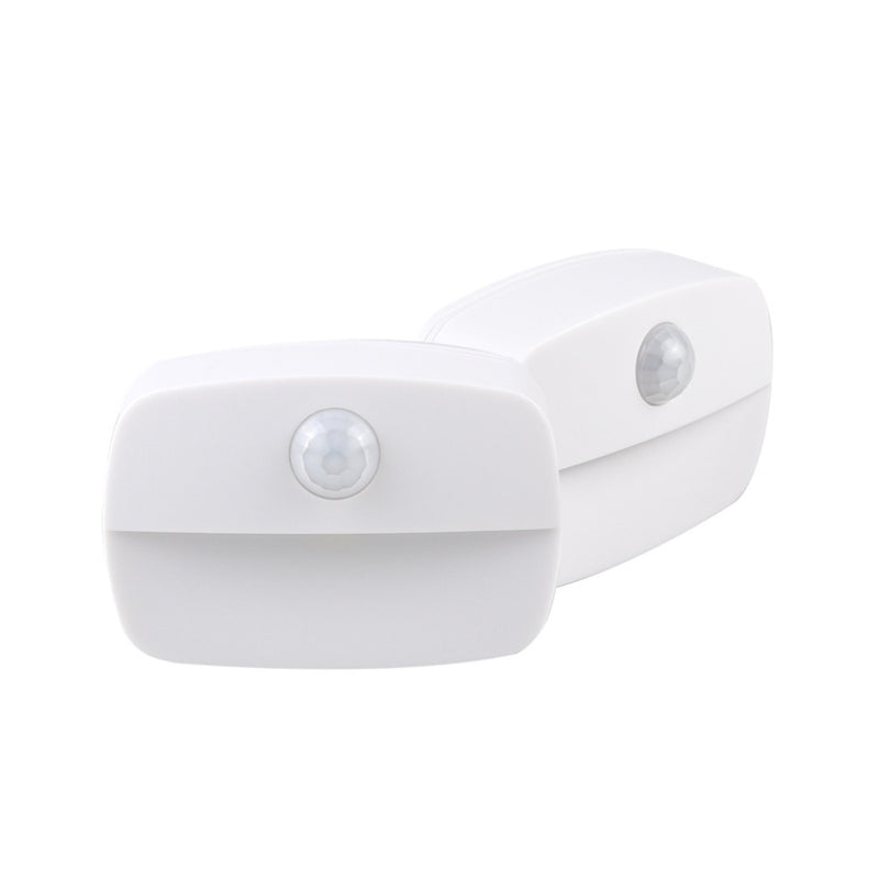 LED Motion Sensor Battery Operated Wireless Wall Closet Lamp Night Light_0