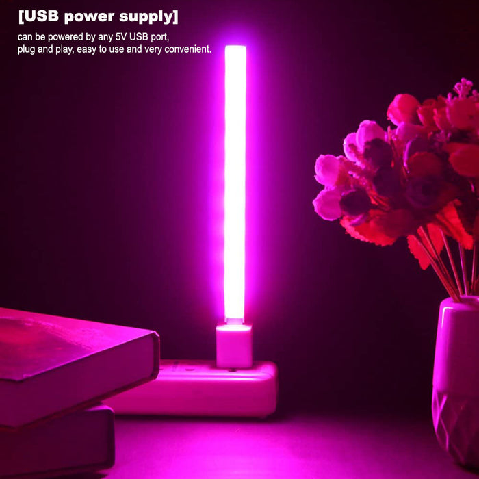 USB Interface LED Growing Plant Light Bar for Desktop Plant and Flowers_5
