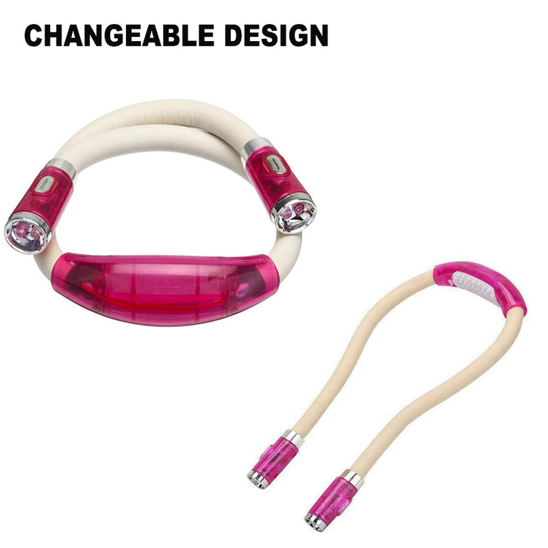 Flexible Handsfree LED Hanging Neck Light Book Reading Camping Light Lamp_4